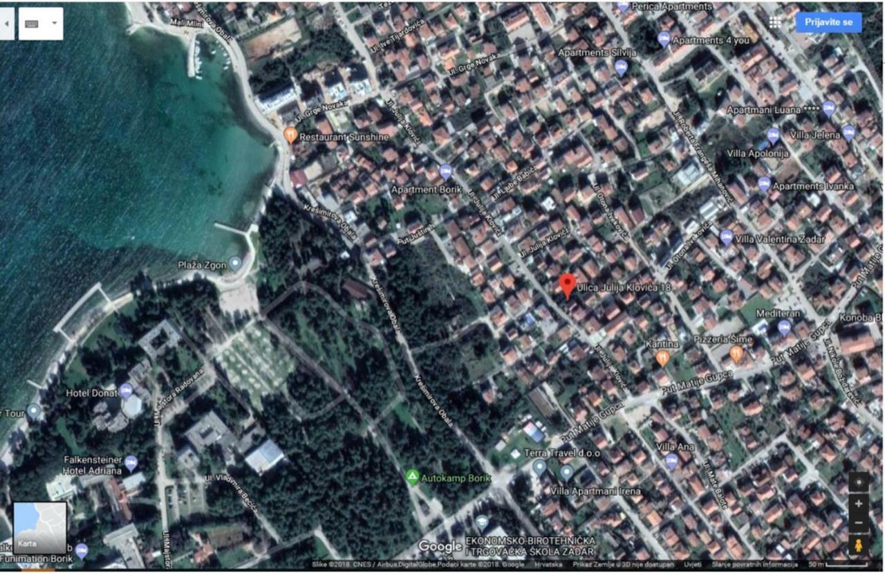 Apartments Dominik Zadar Eksteriør billede